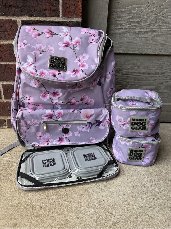 mobile dog gear Other - Mobile Dog Gear Lavender Floral Backpack